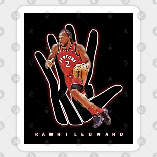 Kawhi Leonard Sticker by edbertguinto